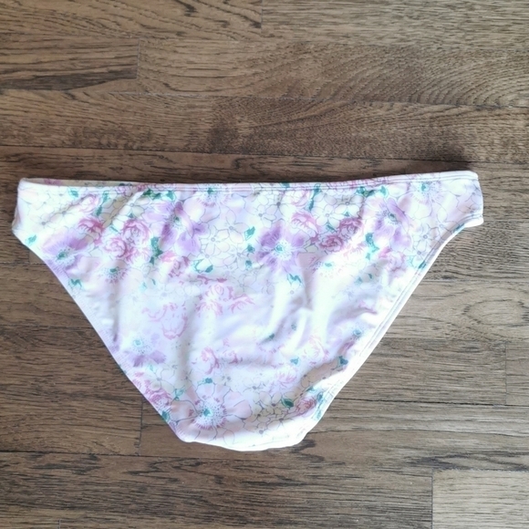 Aerie Bikini Bottom Pastel Floral New XL Extra Large - Picture 2 of 5